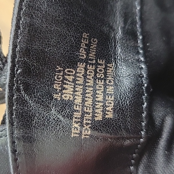 J LO Black Rigly Lace-Up Ankle Boots - Picture 4 of 15